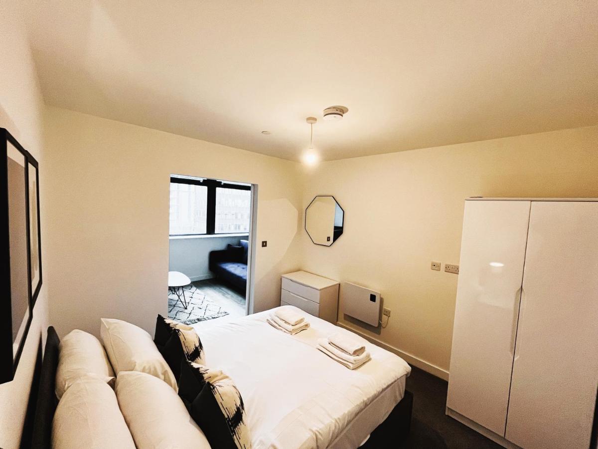 Brand New Modern 1 Bed Apartment Near Old Trafford Stadium Mánchester Exterior foto